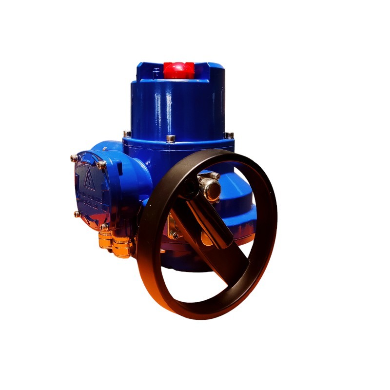 0.18 KW Electric Part Turn Actuator 600NM Industrial Electric Rotary Actuators