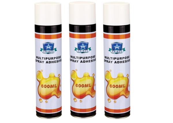 Low VOC Liquid All Purpose Spray Adhesive 500ml with Acrylic