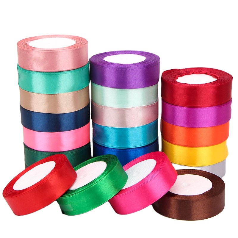 Quality Free Sample 5mm Single Face Satin Ribbon For Craft for sale