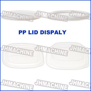 Automatic PP sheet lid Making Machine Within Auto Cutting and Stacking System