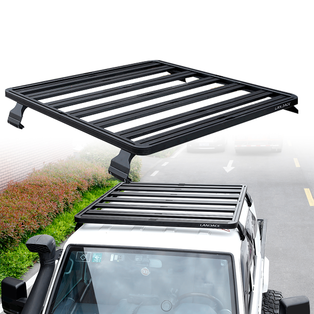 T/T Accepted Install Instructions Included Powder Coated Aluminum Alloy 4X4 Roof Rack