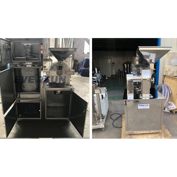 Multi Purpose Stainless Steel Pulverizer Grinder Machine Crusher For Commercial Use