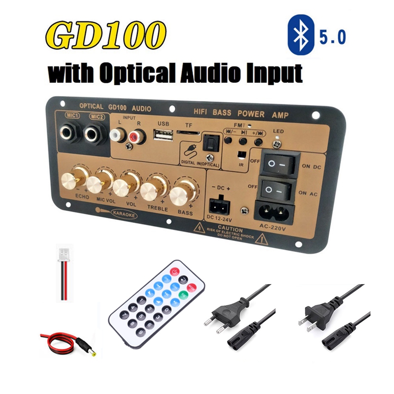 Private Mold NO 2 2.0 Channels 100W BT Mono Amplifier Board for Home/Car HiFi Karaoke