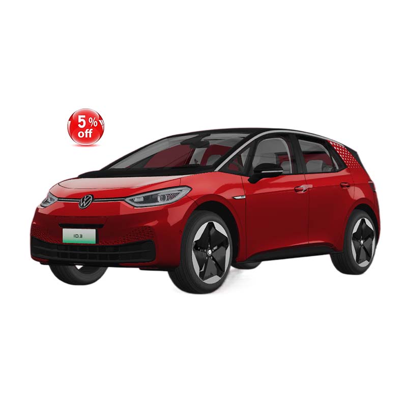 Electric Vehicle VW ID 3 Volks-wagen Pure ID3 Pro 5 Seat Sedan EV with 450km Range 30 Titles and Maximum Speed of 160 km/h