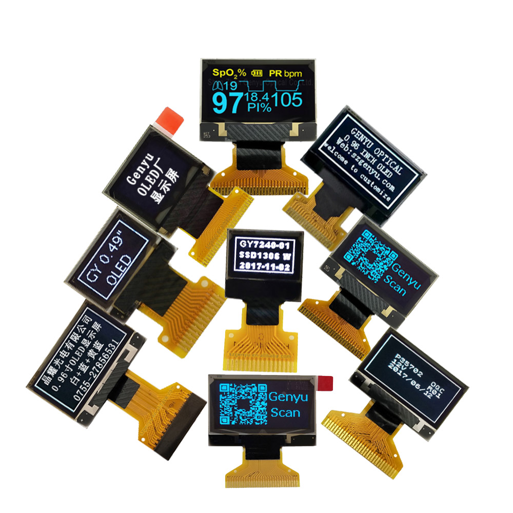 0.96 Inch IPS TFT LCD Module with 4SPI Interface 80x160 Resolution