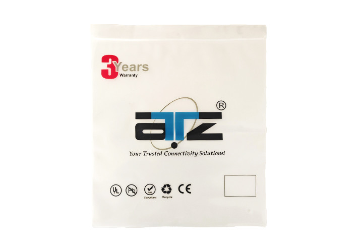 Reusable PE Zipper Bag Tearproof Printing Plastic Customized Size