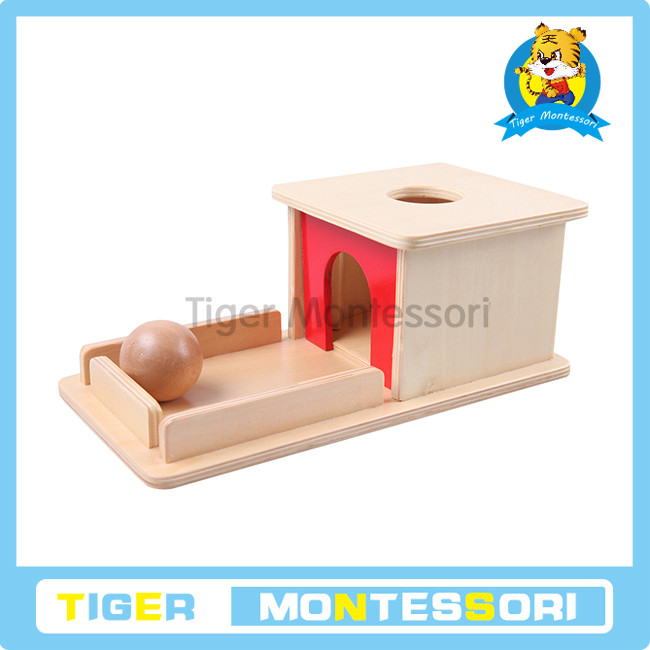 Quality Montessori Materials Imbucare Box w/ Rectangular Prism for sale