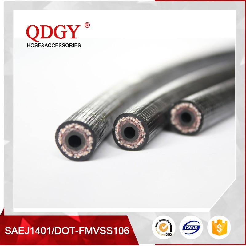 DOT SAE J1401 & FMVSS106 3.2MM*10.5MM 1 / 8 hydraulic brake hose assembly