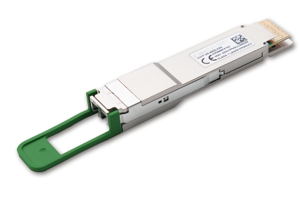 China transceiver module QSFP-DD 400GE FR4 2 km of 4 CWDM lanes MUX/DEMUX design on sale