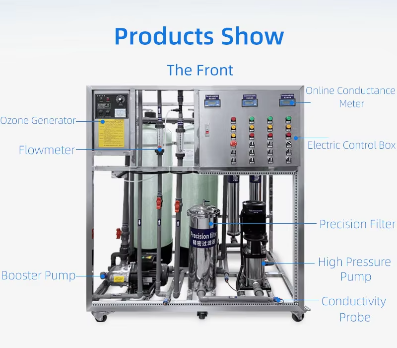 Iron Nitrate Removal Industrial RO Drinking Water System Plant Purification Machines Water RO Filtration Equipment