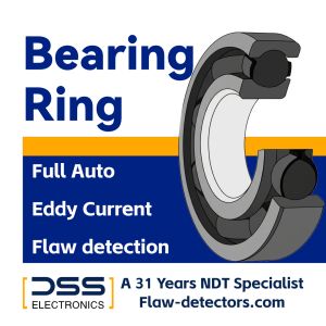 Quality Fully Automated Bearing Ring Eddy Current Efficient Defect Inspection for sale