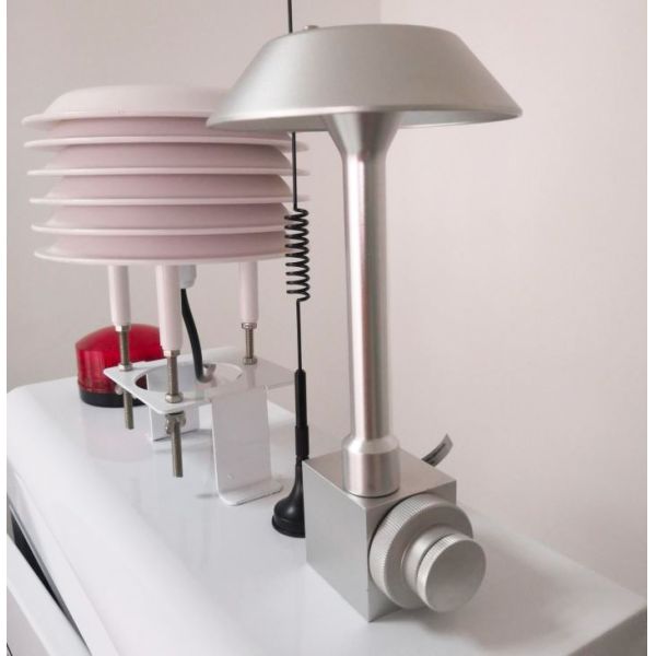 PM2.5 PM10 TSP Air Quality Monitoring Device Noise Solar Ambient Dust Monitoring Station