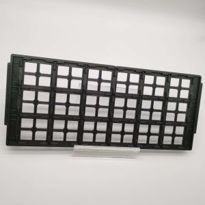 ODM PCB Module ESD Black IC Packaging Trays Heat-Resistant