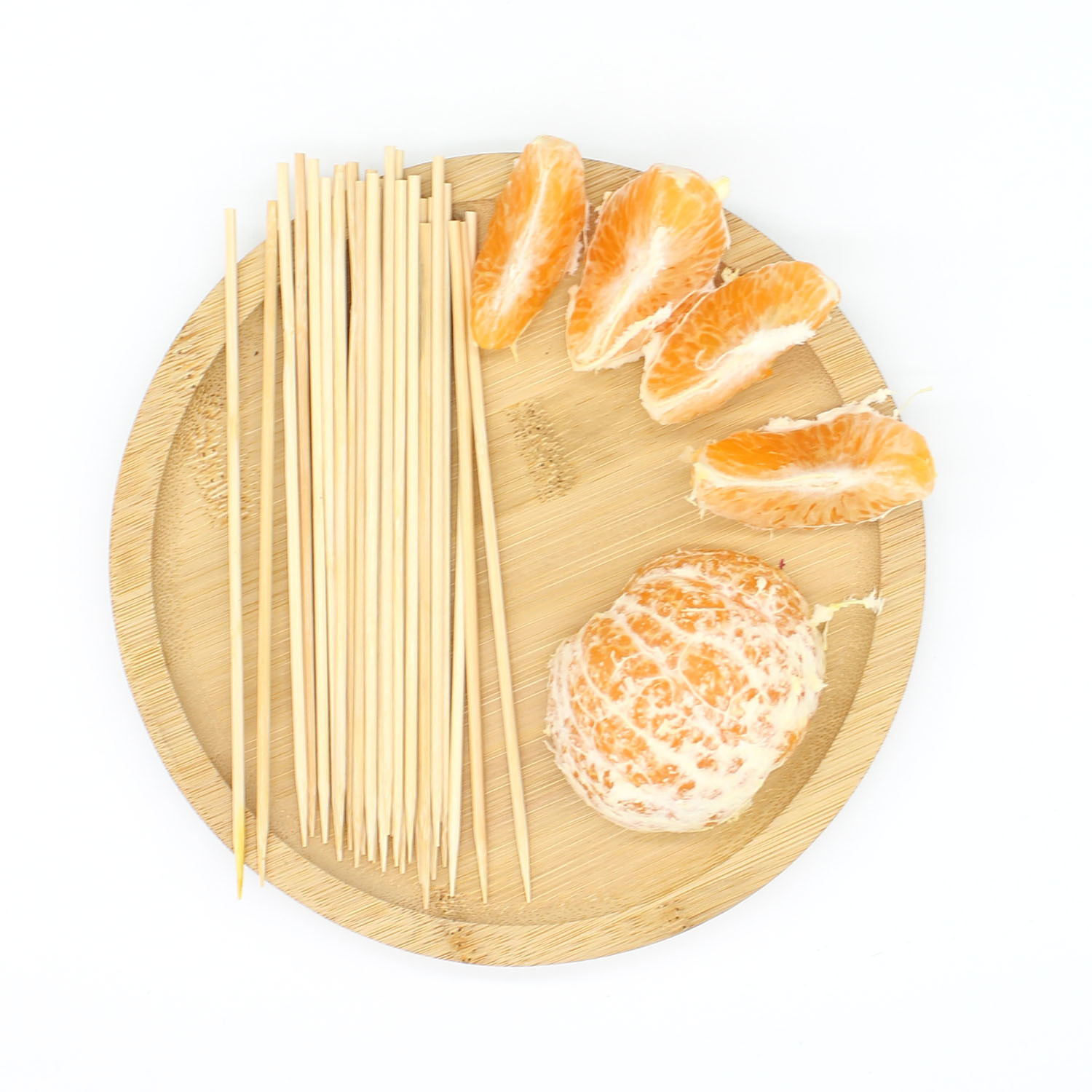 Lightweight Long Bamboo Skewers Portable Bamboo Barbeque Skewers Customizable