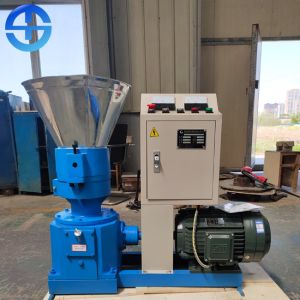 Quality Small Pellet 3mm 100kg/hr Homemade Wood Pellet Machine for sale