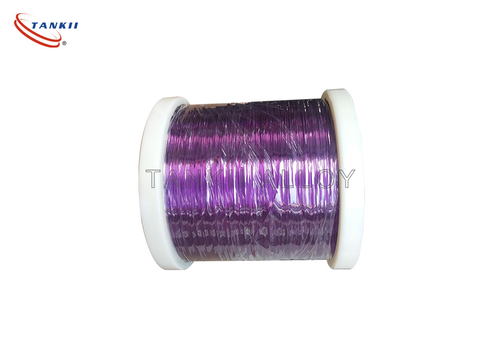 0.2mm Color Solderable Enamelled Copper Wire , Decoration Pure Copper Varnished