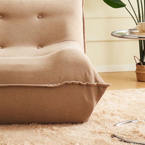 Modern Small Space Couch One Person Living Room Sofa Compressed Modern Style Lazy Single Room Sofa