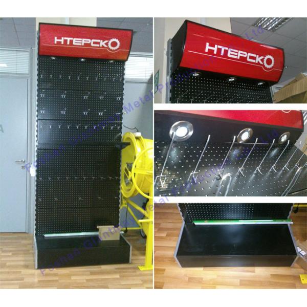Power Rack for Hardware Tool Retail Shelves Product Display Stand