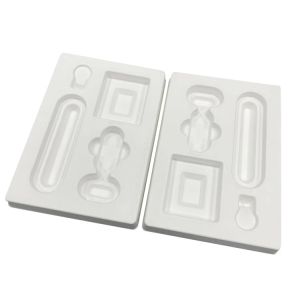 Quality Disposable Wet Press Pulp Tray , Recycled Bagasse Custom Molded Pulp for sale