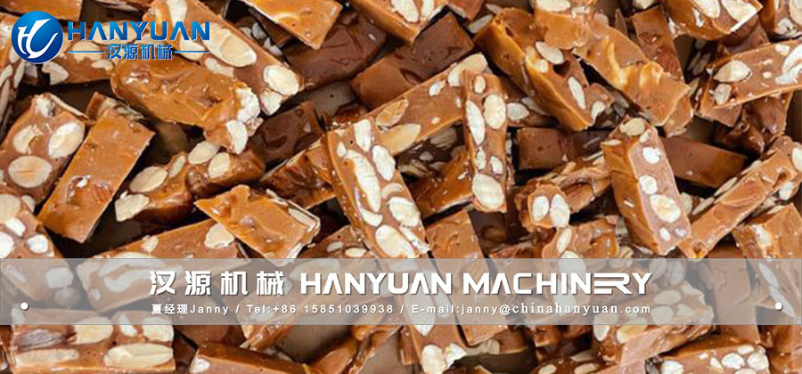 Toffee Nuts Bar Cutting Machine