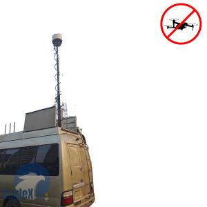 Quality 5KM Counter Drone System 30MHz-6GHz UAV FPV Jamming Solution for sale