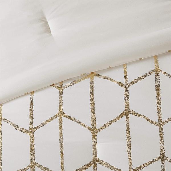 Seasonal Everyday Bedding Set Four Pieces Woven Print Design for Home Hotel Bed Cover