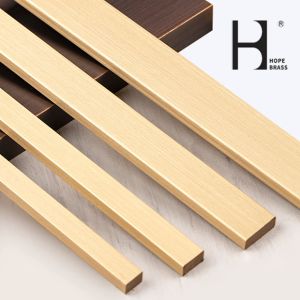 C38000 Rectangular 6m Long Brass Flat Bars Long Using Life