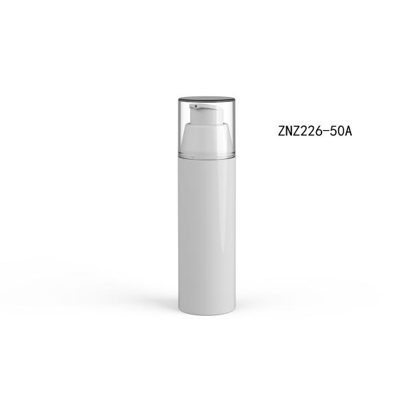 Skin Care HDPE Empty Lotion Bottle Refillable 35.5mm Diameter