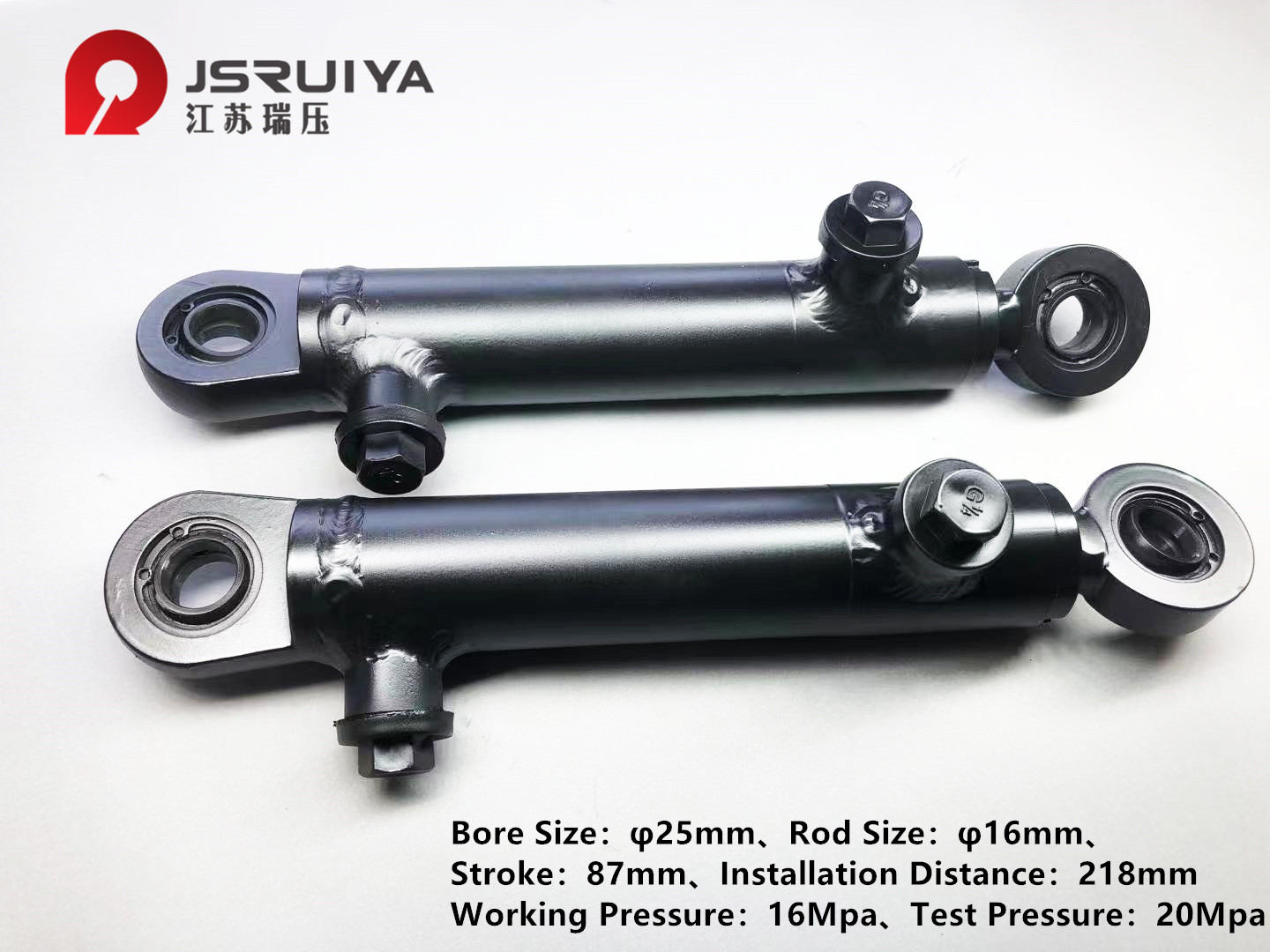 Custom Mini Precision Welded Hydraulic Cylinders with double earrings