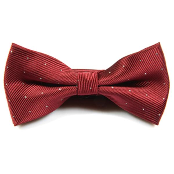Men's polyester jacquard bow-tie