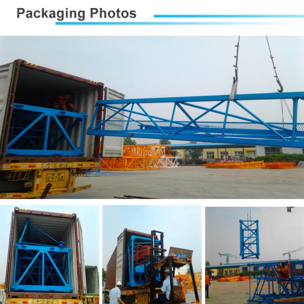 60m Freestanding Height QTP315(7030) Flattop Tower Crane with 70m Jib and 18ton Max. Load