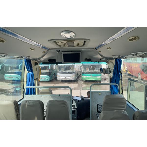Left Hand Drive Second Hand Buses Manual Transmission Euro 4 Emission Standard Promotion