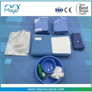 Quality Interventional Cardiology Sterile Angiography Drape Kits With Angio Drape for sale