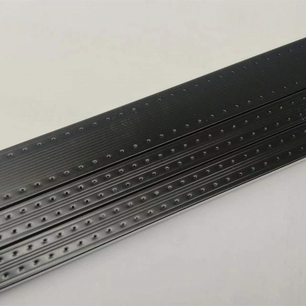 2024 New Black High-Frequency Welding Aluminum Spacer Bar For Glass Aluminum Garage Door