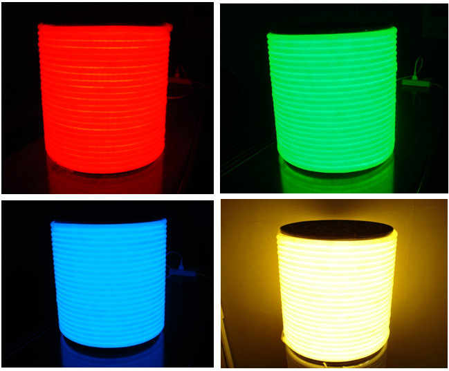 360 Degree Flexible Silicone Led Strip With 50000 Hour Working Lifetime
