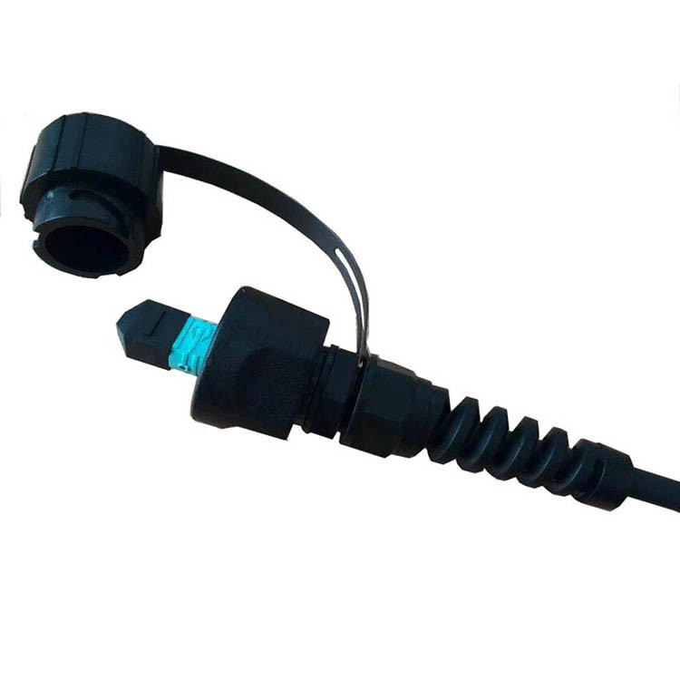 ODVA Mpo Fiber Optic Patch Cord Duplex IP67 Waterproof DX