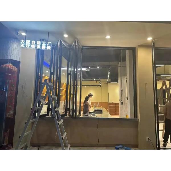 Inspiration Morning Folding Window Positioned for Creative Work Light Optimization