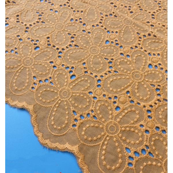 2020 new Coloful Handmade DIY Clothes Accessories Embroidered Cotton Lace Fabric