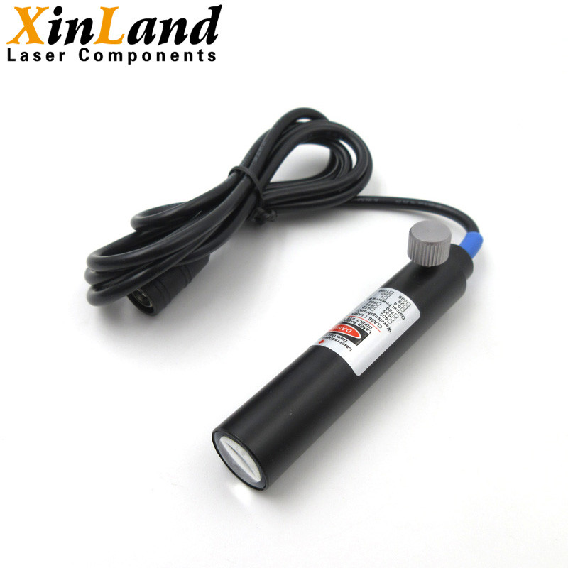 Quality Tianzi Grid Green / Blue Laser Diode Module With Adjustment Knob for sale