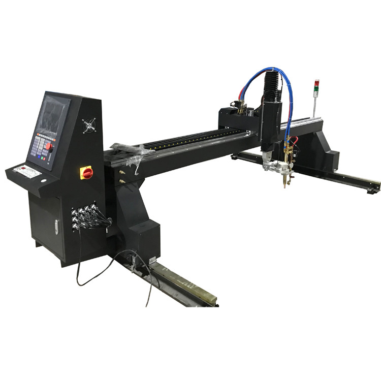 Quality 2000mm Gantry CNC Profile Cutting Machine 1000W Oxygen Plasma Cutter for sale