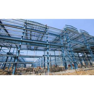 Quality Prefab Steel Structure Warehouse Building Wind and Earthquake Resistant for sale