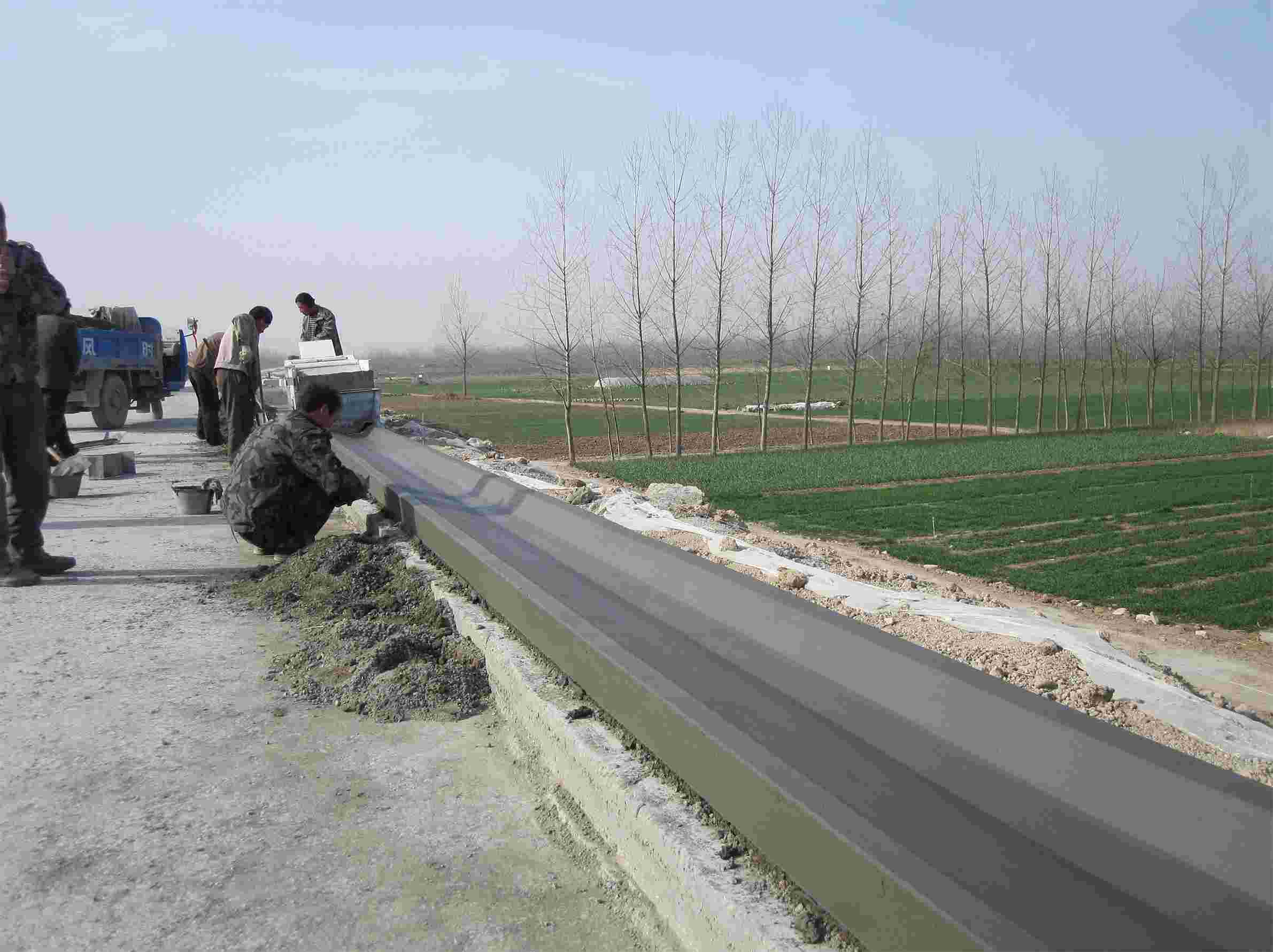 SMC-450 Hydraulic Slipform Paver for Concrete Curb Paving 0-1200mm Width