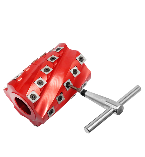 Wood Planer Machine CNC Wood Bit 55HRC 60HRC Spiral Head Cutter Blades