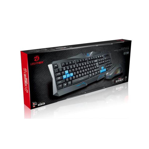 Computer 1.5M USB Wired Waterproof Gaming Keyboard And Mouse Set