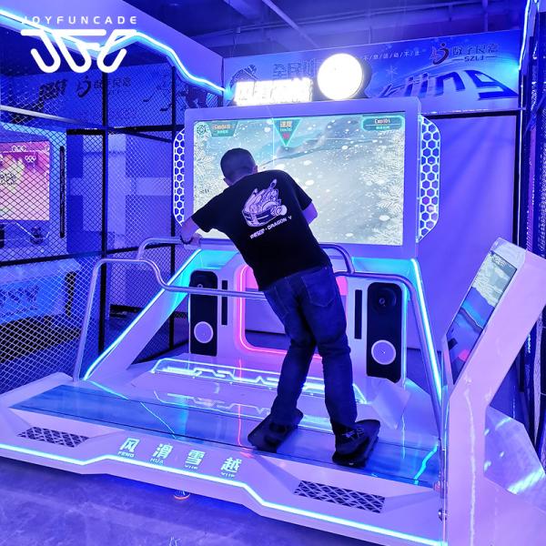 220V Arcade Ski Machine for Amusement Parks with 1-Year Warranty