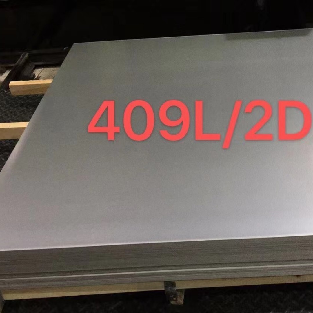 Cold Rolled SUS409L DIN1.4512 Stainless Steel Sheet 0.3-10.0mm SS 409L Sheets