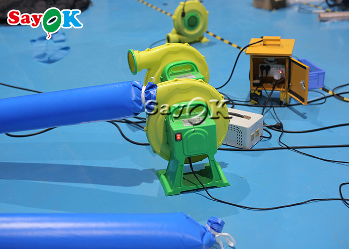 Inflatable Bouncy Slides Custom Backyard Robot Themed Inflatable Water Slide With Pool