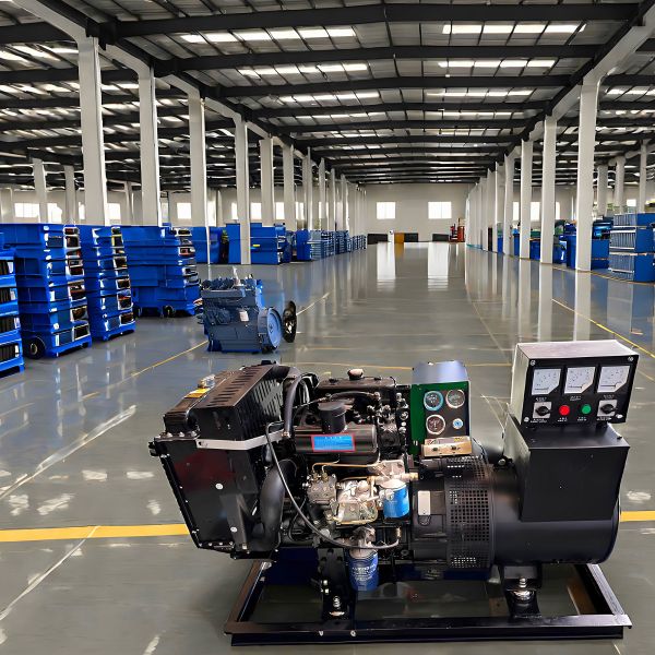 High Effective Cooling System Diesel Generator Hotel Standby Open Frame Diesel Engine Power Generator