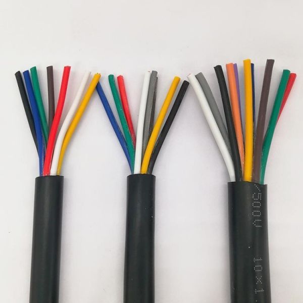 Flexible Flame Retardant Multi Core Polyvinyl Chloride Cable For Household