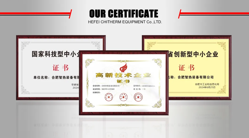 HRF512-07N Nitrogen Hot Air Debinding Furnace with 800*800*800mm Chamber 1200kg Capacity and 650°C Rated Temperature